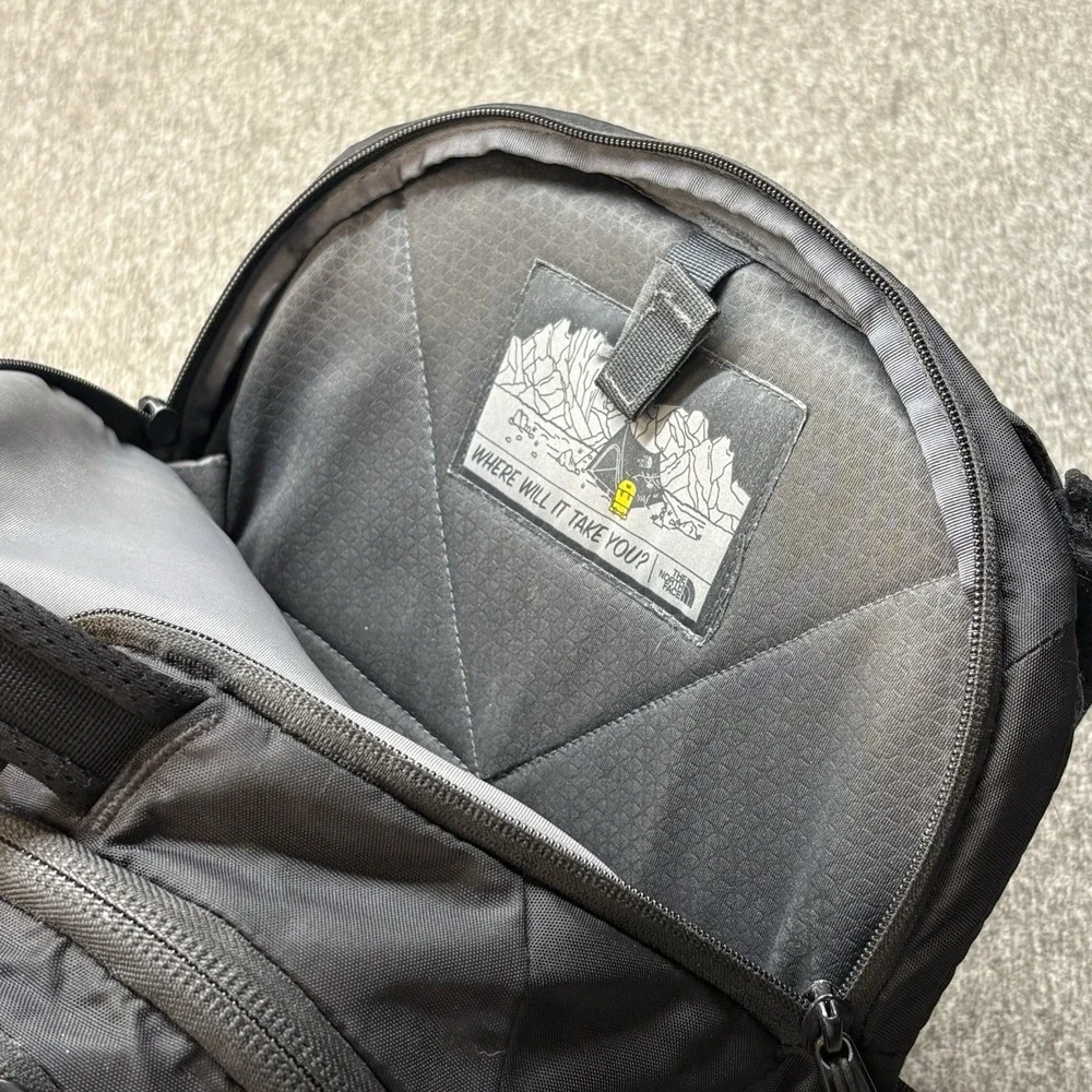 The North Face Lapttop Backpack Flexvent Black Large Recon